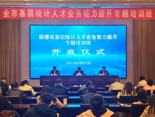 全市基层统计人才业务能力提升专题培训班